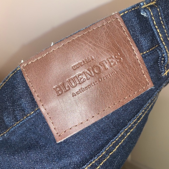 Dark Wash Skinny Mens Jeans 34x32 - Picture 3 of 6